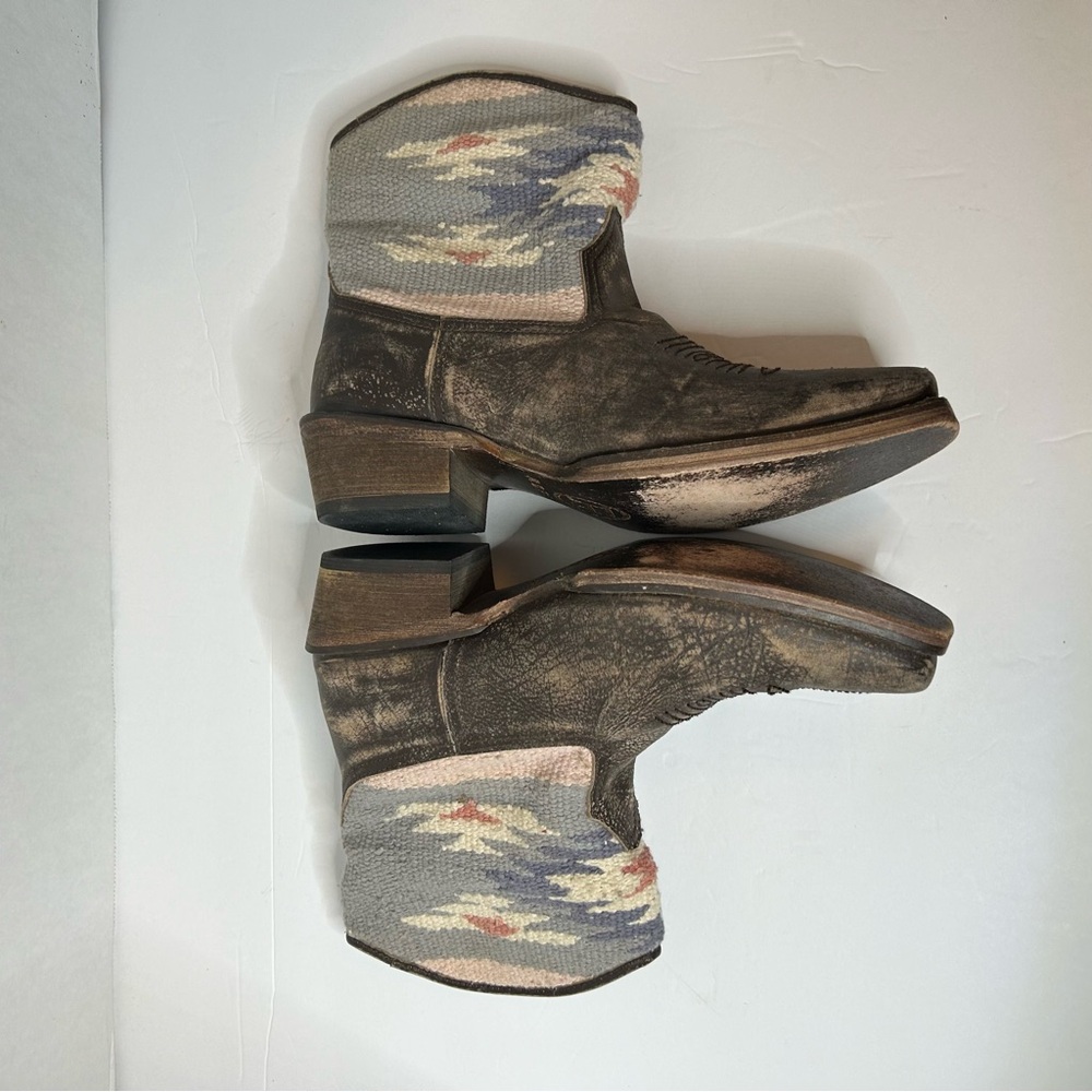 Roper Western Boots Womens Ankle  sky serape  09-021-0977-0692 Size 7.5 Womens - Picture 3 of 12